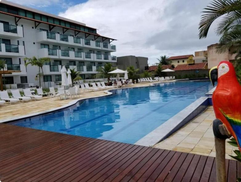 Laguna Beach Flat - Luxo Frente Para Piscina Porto de Galinhas Exterior foto